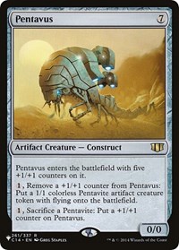 Pentavus, The List Reprints