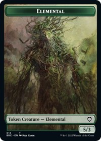 Elemental Token, Commander: The Brothers' War