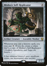 Mishra's Self-Replicator, The List Reprints