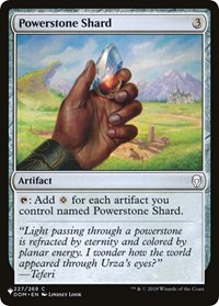 Powerstone Shard, The List Reprints