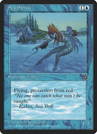 Sea Sprite, Homelands