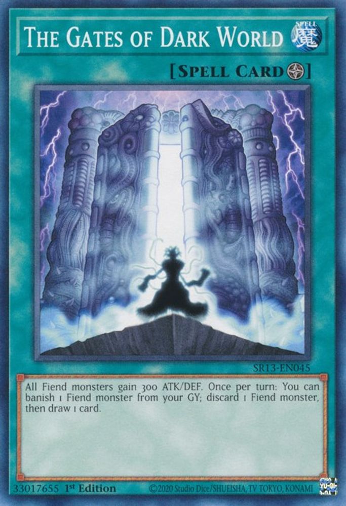 The Gates of Dark World, 1st-edition, front