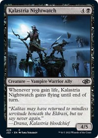 Kalastria Nightwatch, Jumpstart 2022