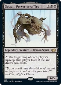 Seizan, Perverter of Truth, Jumpstart 2022