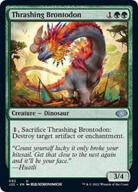 Thrashing Brontodon, Jumpstart 2022