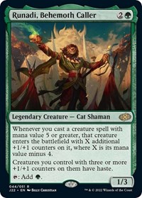 Runadi, Behemoth Caller, Jumpstart 2022