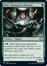 Mild-Mannered Librarian, Jumpstart 2022