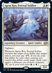 Agrus Kos, Eternal Soldier, Jumpstart 2022