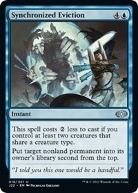 Synchronized Eviction, Jumpstart 2022
