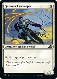 Gideon's Lawkeeper, Jumpstart 2022