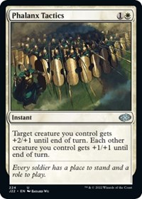 Phalanx Tactics, Jumpstart 2022