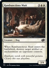 Rambunctious Mutt, Jumpstart 2022