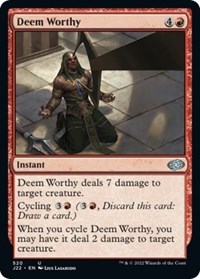 Deem Worthy, Jumpstart 2022