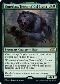 Goreclaw, Terror of Qal Sisma, Jumpstart 2022