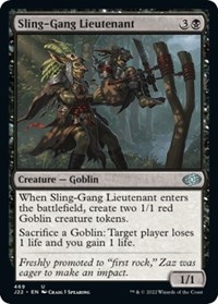 Sling-Gang Lieutenant, Jumpstart 2022