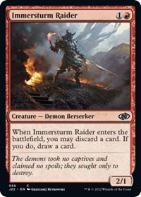 Immersturm Raider, Jumpstart 2022