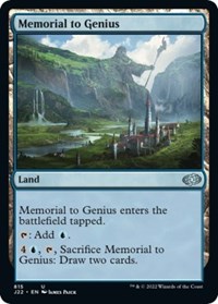 Memorial to Genius, Jumpstart 2022