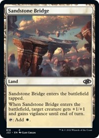 Sandstone Bridge, Jumpstart 2022