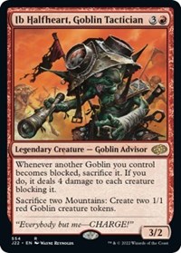 Ib Halfheart, Goblin Tactician, Jumpstart 2022
