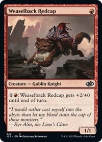 Weaselback Redcap, Jumpstart 2022