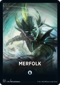 Merfolk Theme Card, Jumpstart 2022