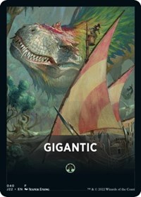Gigantic Theme Card, Jumpstart 2022