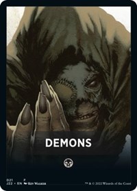Demons Theme Card, Jumpstart 2022