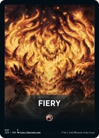 Fiery Theme Card, Jumpstart 2022