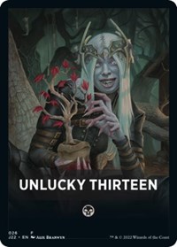 Unlucky Thirteen Theme Card, Jumpstart 2022
