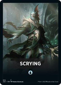 Scrying Theme Card, Jumpstart 2022