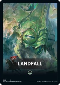 Landfall Theme Card, Jumpstart 2022