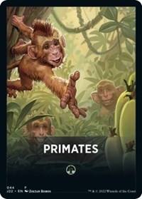 Primates Theme Card, Jumpstart 2022