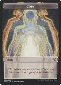 Copy // Land Mine Double-Sided Token (Secret Lair), Unique and Miscellaneous Promos