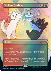 Violent Outburst, Secret Lair Drop Series