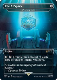 The AllSpark - Doubling Cube, Secret Lair Drop Series