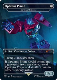Optimus Prime - Darksteel Colossus, Secret Lair Drop Series