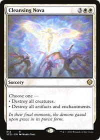 Cleansing Nova, Starter Commander Decks