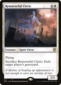 Remorseful Cleric, Starter Commander Decks