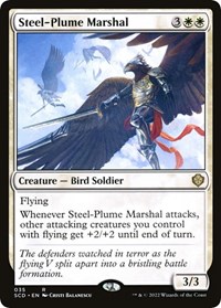 Steel-Plume Marshal, Starter Commander Decks