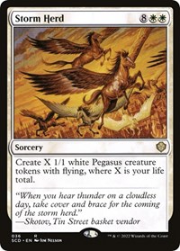Storm Herd, Starter Commander Decks