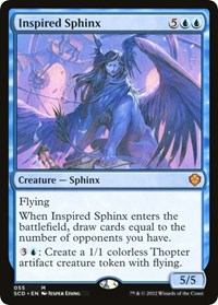 Inspired Sphinx, Starter Commander Decks