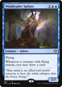 Windreader Sphinx, Starter Commander Decks