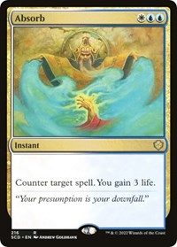 Absorb, Starter Commander Decks