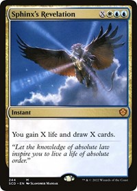 Sphinx's Revelation, Starter Commander Decks