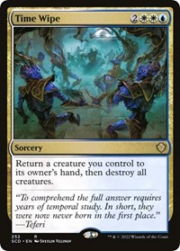 Time Wipe, Starter Commander Decks