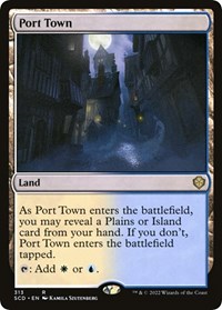 Port Town, Starter Commander Decks