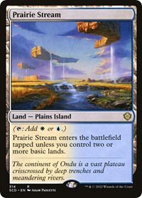 Prairie Stream, Starter Commander Decks