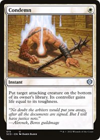 Condemn, Starter Commander Decks