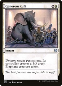 Generous Gift, Starter Commander Decks
