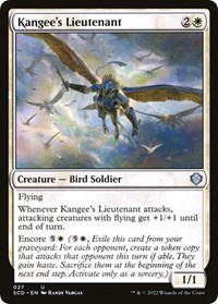 Kangee's Lieutenant, Starter Commander Decks